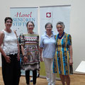 Marlies Menger, Dr. Esther Gajek, Anita Hanel und Kathrin Seyfahrt (v. l.)