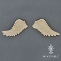 Moulure bois Ailes - set de deux 801206 ; 12cm x 6cm ;  =  15€ la paire