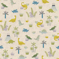 Lillestoff - Biojersey - Dinoland