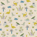 Lillestoff - Biojersey - Dinoland