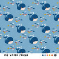Lillestoff - Biojersey -  Big Water Friends 