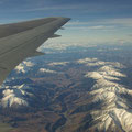 Der Flug ueber die Southern Alps war ein Traum...
