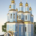3D Храма Козельщанской иконы