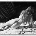 "hair" 85x55cm
