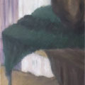 Interieur, 2024, Acryl auf Leinwand, 50x40cm