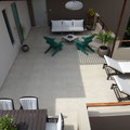 Pano Terrace: fulled equiped with chill out living-room area, 2 Sun beds and dinning table for sitting 6