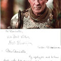 Ian McElhinney as Barristan Selmy