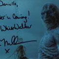 Ross Mullan as The White Walker