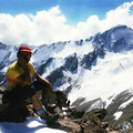 Bergführer Christian am Gipfel