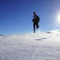 am Skigebiet schon winterlich