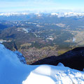 Blick zurück nach Mittenwald