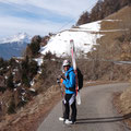 die letzten Meter zur Bergstation gehts dann zu Fuß