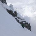 Am Ende des Eiswandls wurde es dann mit der Sicht besser und der Racer kam im Tini wie gewohnt hervor