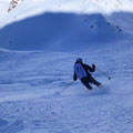 Ivan hättte sich, bei so manchen alpinen Wettkampf solchen Untergrund gewünscht