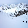 Patti G. und Michl mit dem Dreigestirn im Hintergrund