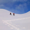 Spitzkehren im Pulver