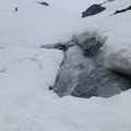 Bergtol....der letzte Teil heute eine wahre Suppe und der Schnee rinnt einem förmlich unter den Füssen davon....