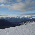 Toller Ausblick in den Vinschgau und zum Ortler