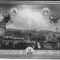 Votivbild zur Erinnerung an die viertätigen Bittgänge nach Mariahilf, gewidmet nach Mariazell, 1831