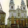 U-Bahn-Baustelle vor der Kirche, ca. 1987