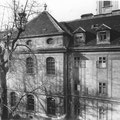 Pfarrhof-Fassade ostseitig, ca. 1930