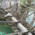 Vannes charpentées du barrage de Froté Montvert (38) avant les travaux de rénovation