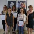 Stipendiaten LVS 2018 mit Frau Prof. Scheibenbogen & Frau Dr. Grabowski