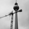 Berliner Fernsehturm, mit 368 Metern das höchste Bauwerk Deutschlands, Berlin-Mitte