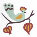 SOUTHERN TILES_CAROCIM Zementfliese_Tree of Life_Physalis VH204, 20x20 cm