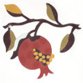 SOUTHERN TILES_CAROCIM Zementfliese_Tree of Life_Grenade VH201, 20x20 cm