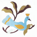 SOUTHERN TILES_CAROCIM Zementfliese_Tree of Life_Oiseau VH205, 20x20 cm