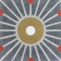 SOUTHERN TILES_CAROCIM Zementfliese, Petit Pan_Météore PAN151, 20x20 cm