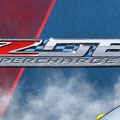 Z06 background emblem pays tribute to this special Corvette