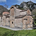 Die alte byzantinische Kirche Porta Panayia (Porta Panagia).