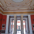 Kongresshalle Athen - Eingangsraum vor dem Innenhof.