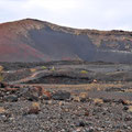 Blick in den Krater des benachbarten Montana Ortiz