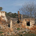 Ruinen am Kloster Agia Triada.