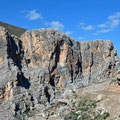 Hier führt die Piste am oberen Teil des Tripiti Canyons entlang.