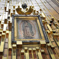 the original image of the Virgin of Guadelupe, at the Cerro del Tepeyac