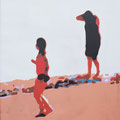 plage 2 (acrylique 61 x 50 cm)