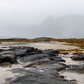 Gymsøy Strand vor der Kirche