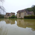 La Bretonnière posée sur l'eau