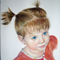 Watercolor portrait 21x31cm
