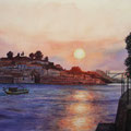 Sunset in Porto