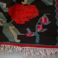Tappeto Trieste-eseguito restauro di kilim caucasico di garabagh 