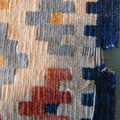 riparazione kilim Trieste-kilim mangiato da un cane e portato via trama e ordito e disegno di quello pezzo