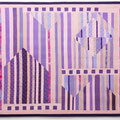 The Square 10 (2021) - 114cm x 135cm - maschinengenäht und -gequiltet, handgefärbte Stoffe