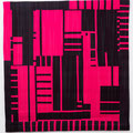 E - Study 25 (2010) - 112cm x 118cm - maschinengenäht und -gequiltet