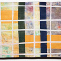 Traumpfade 11 (2008) - 106cm x 60cm - handgefärbte Stoffe, maschinengenäht und -gequiltet