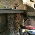 wohnküche mit kamin und brotbackofen, CORTILE- wohnung